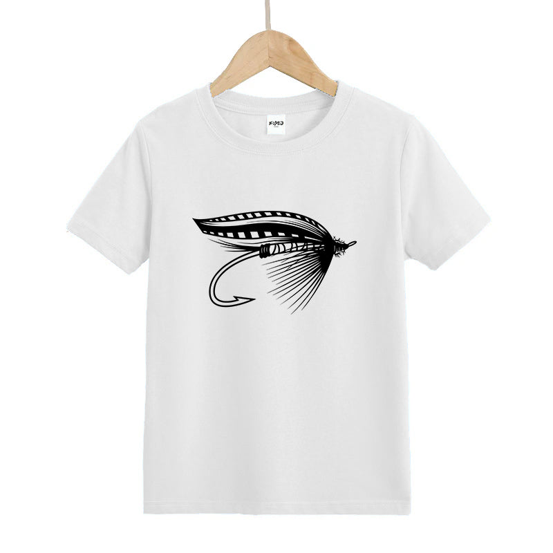 Fly Fishing Dry Fly Kids T-Shirt