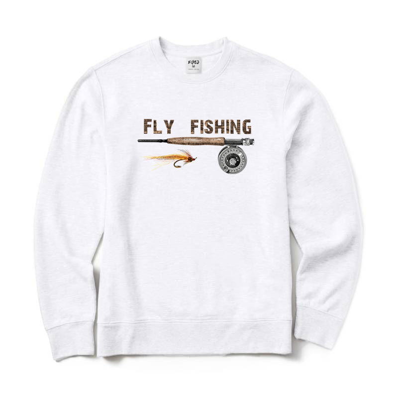 Fly Fishing Crewneck Sweatshirt