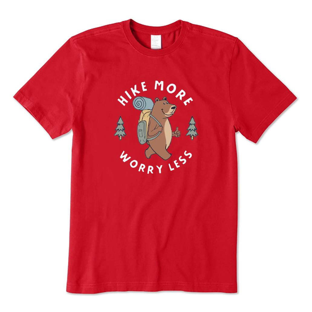 Bear Pine Tree Hiking T-Shirt