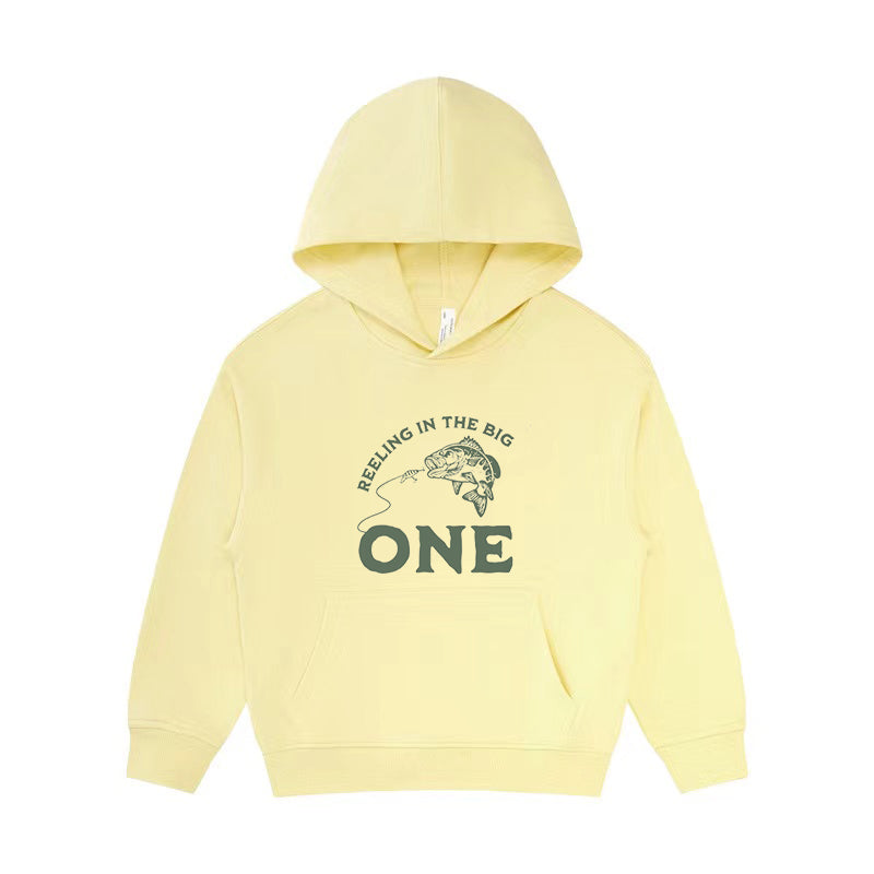Reeling in the Big One Kid's Hoodie