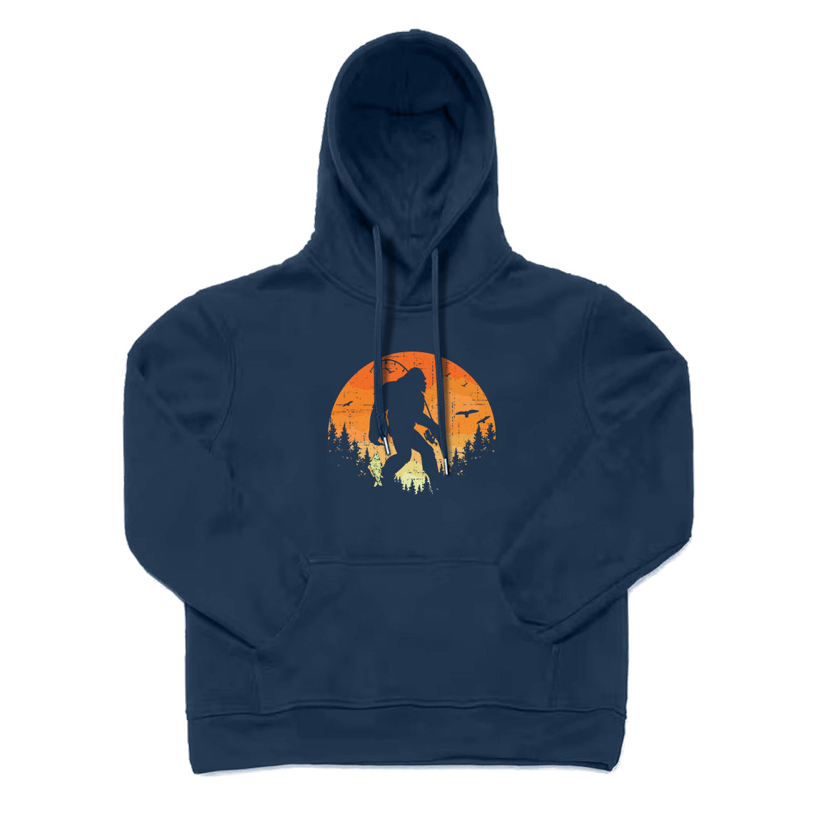 Bigfoot Fishing Hoodie