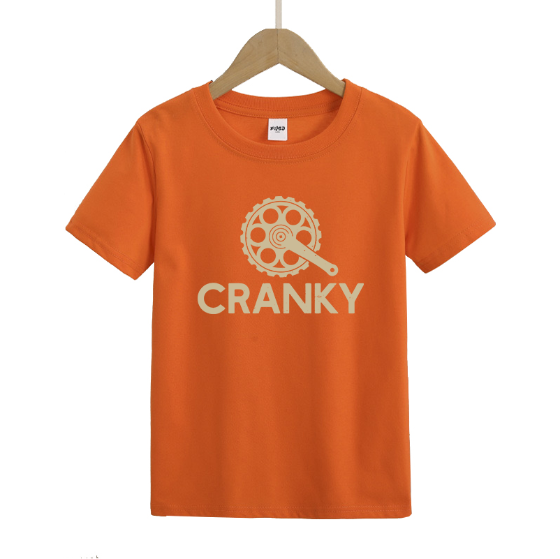 Cranky Funny Bike Kids T-Shirt