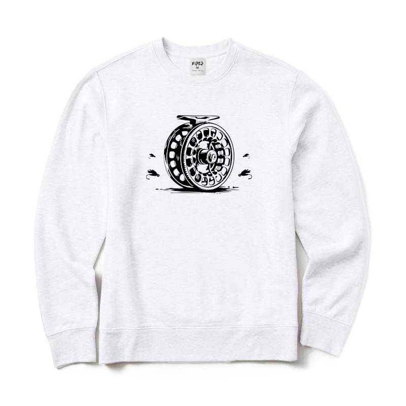 Fly Reel Crewneck Sweatshirt