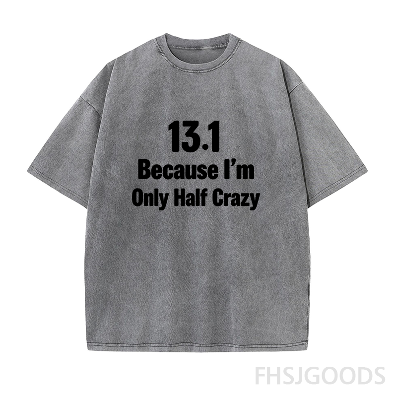 13.1 Half Marathon Runner Unisex Distressed T-Shirt