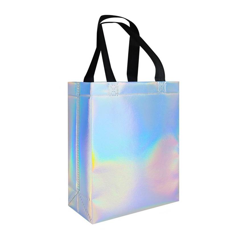 Iridescent Reusable Non-Woven Gift Bags