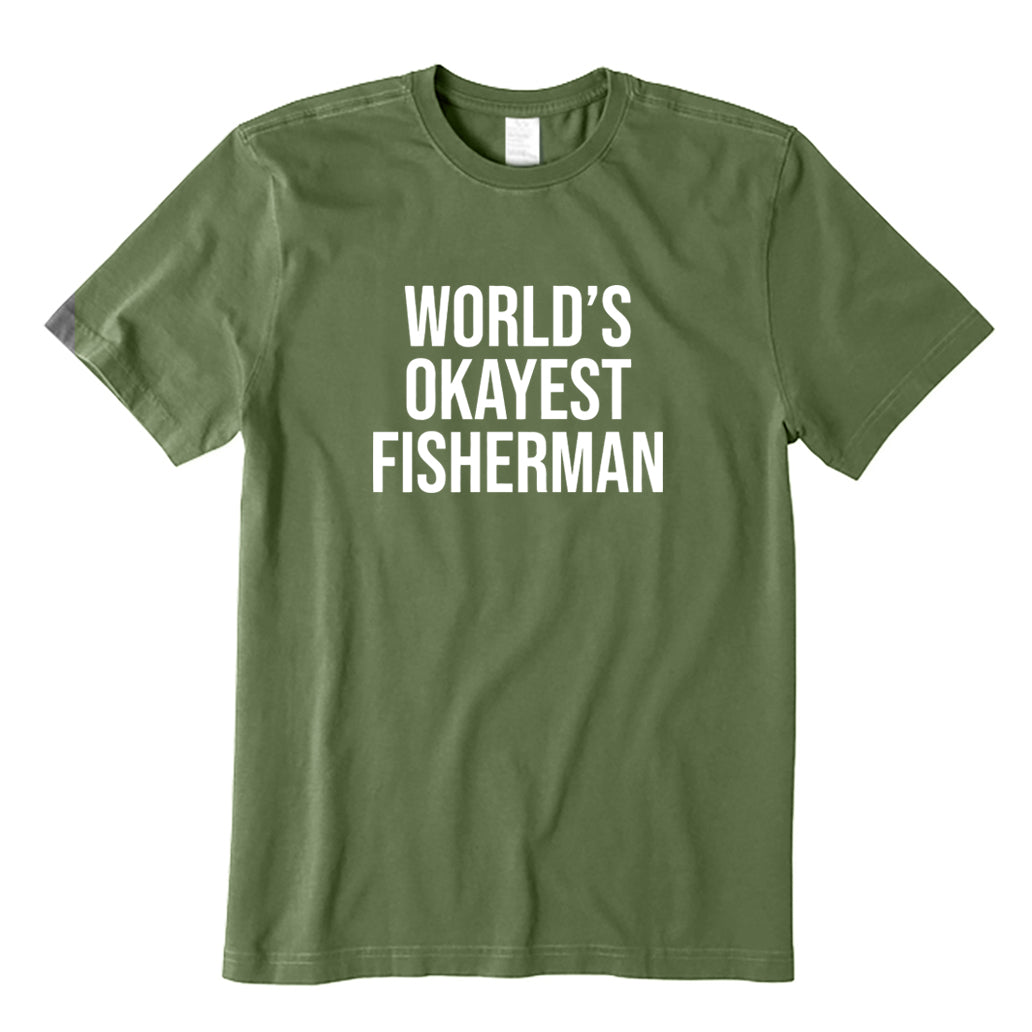 World's Okayest Fisherman T-Shirt