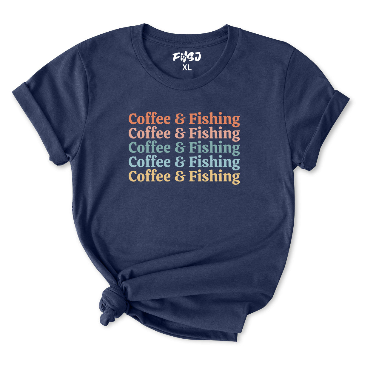 Coffee and Fishing T-Shirt for Women