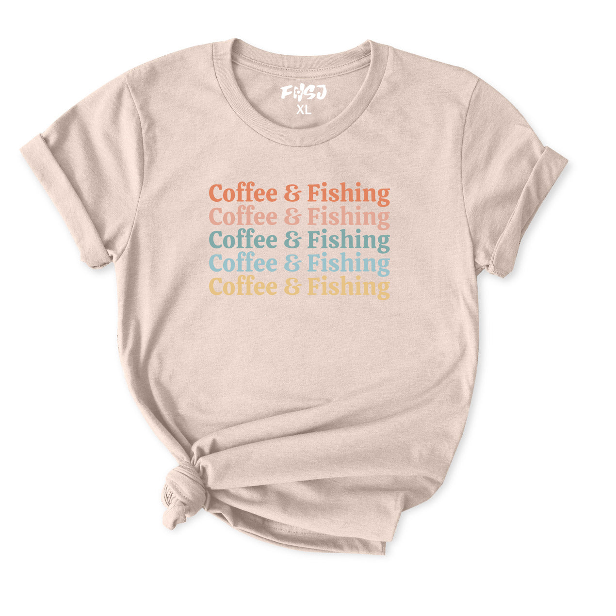 Coffee and Fishing T-Shirt for Women