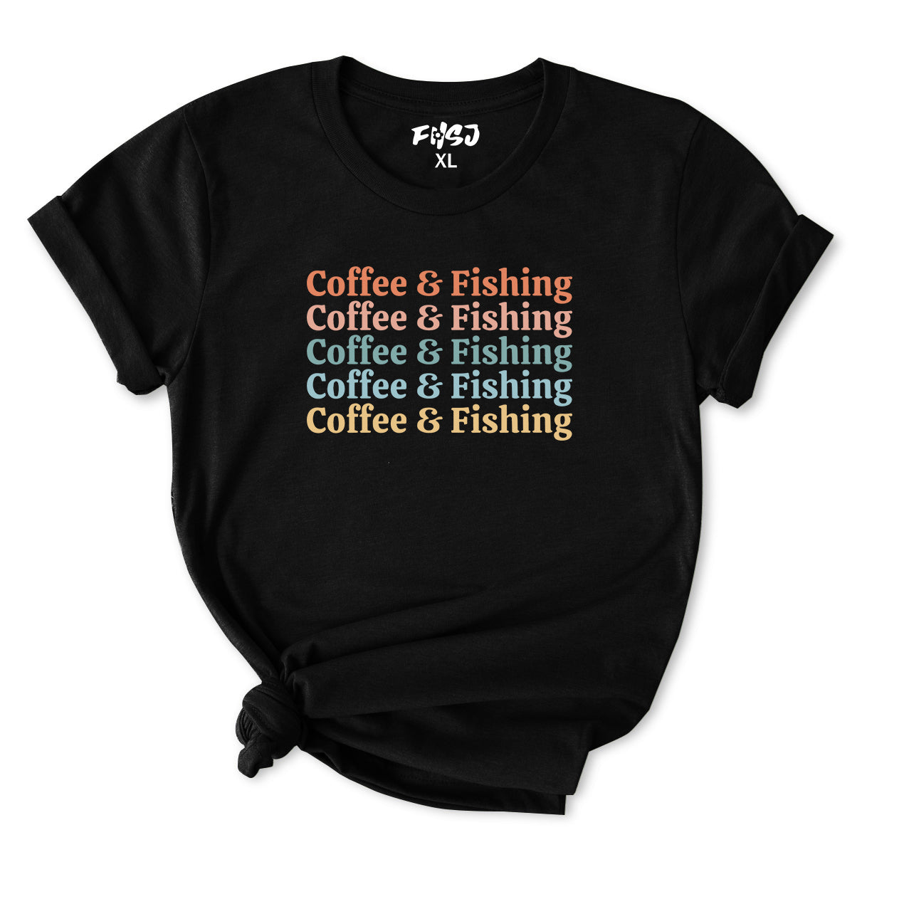 Coffee and Fishing T-Shirt for Women