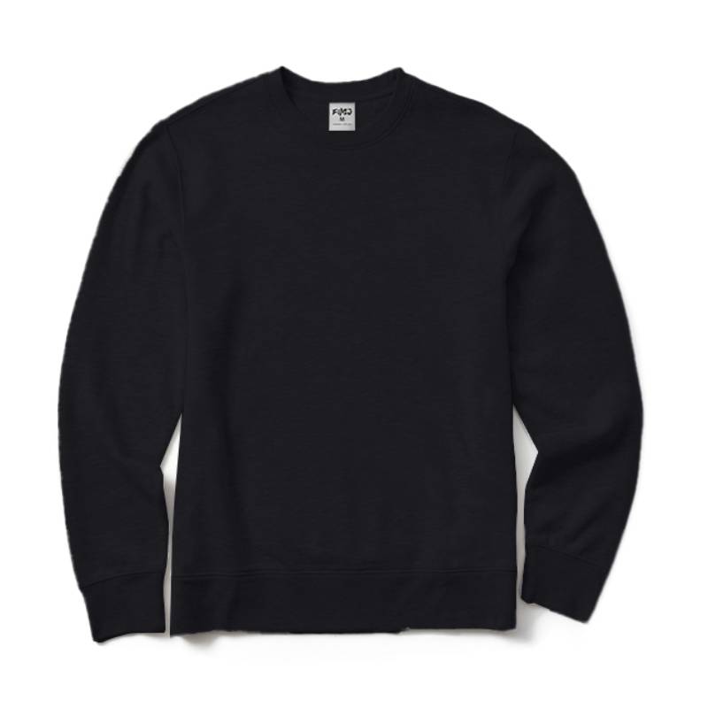 Solid Crewneck Sweatshirt