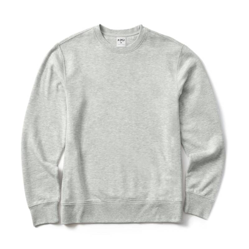 Solid Crewneck Sweatshirt