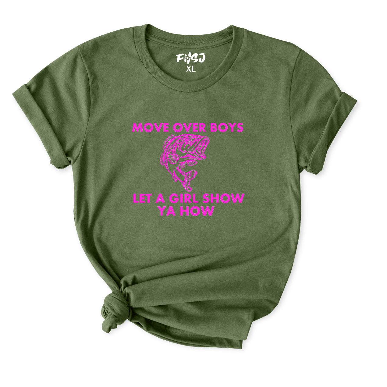 Move over boys let a girl show ya how T-Shirt for Women