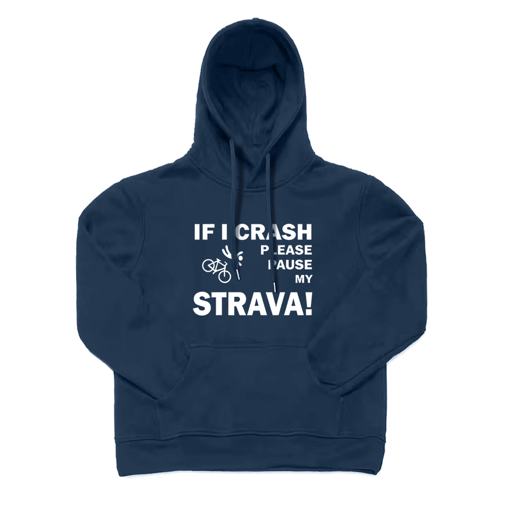 If I Crash Cycling Hoodie
