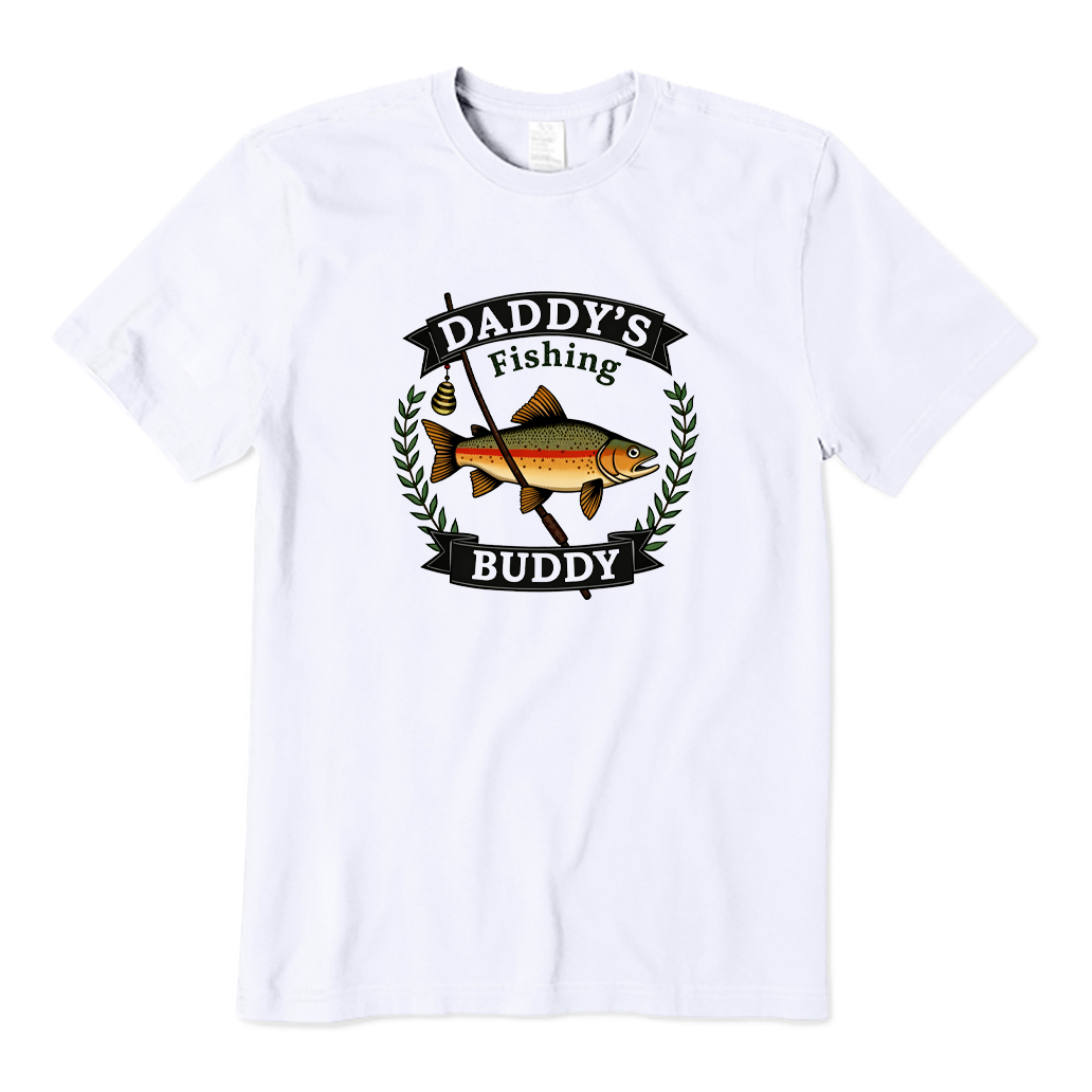 Daddy's Fishing Buddy T-shirt