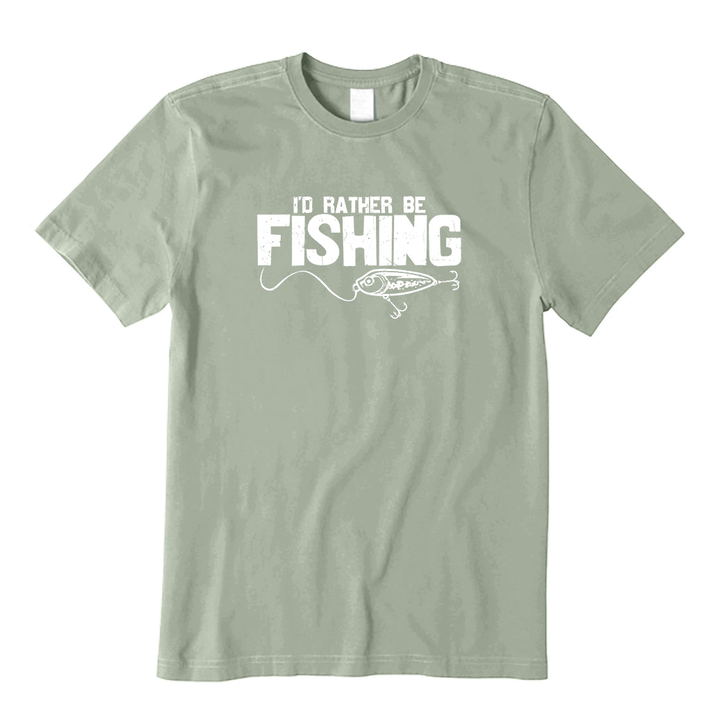 I'd Rather Be Fishing T-Shirt