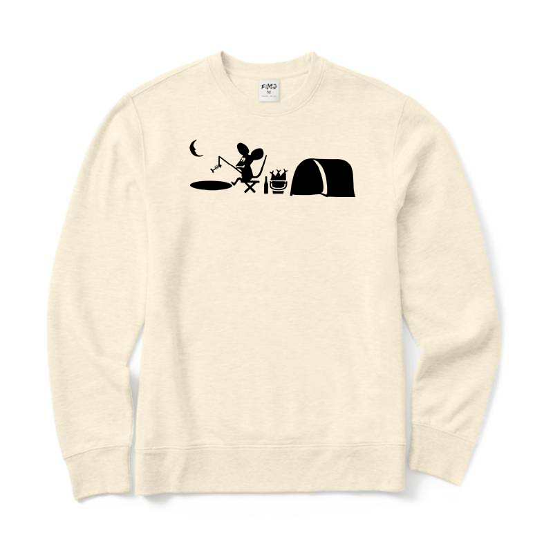 Fishing Mouse Hole Crewneck Sweatshirt