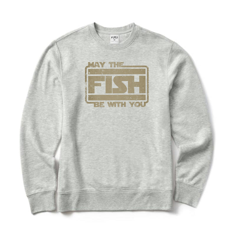May The Fish Be with You Crewneck Sweatshirt