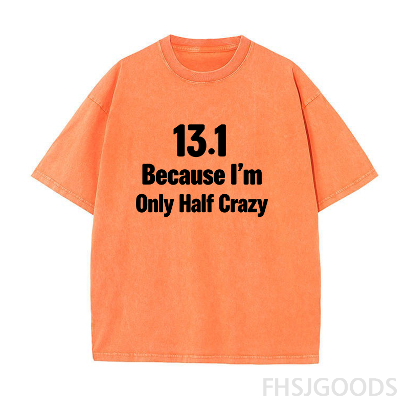 13.1 Half Marathon Runner Unisex Distressed T-Shirt