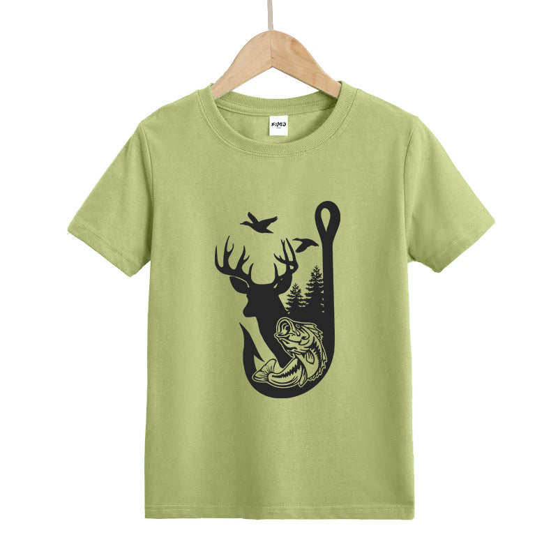 Fishing and Hunting Kid's T-Shirt