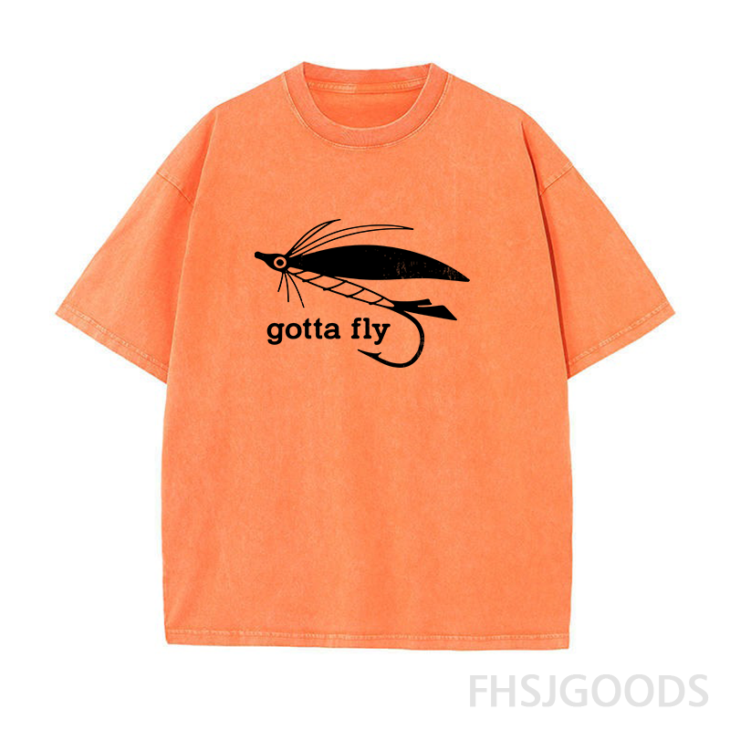 Gotta Fly Unisex Distressed T-Shirt