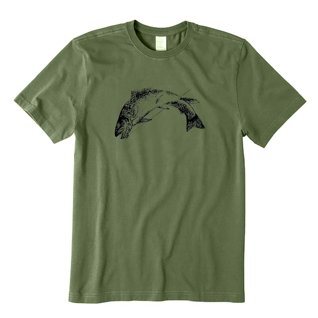 Brook Trout Jumping T-Shirt