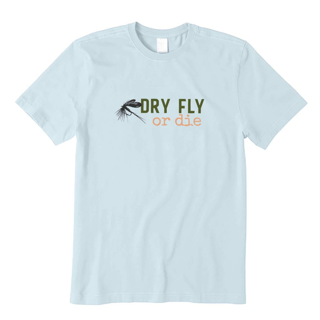 Dry Fly or Die Fly Fishing T-Shirt