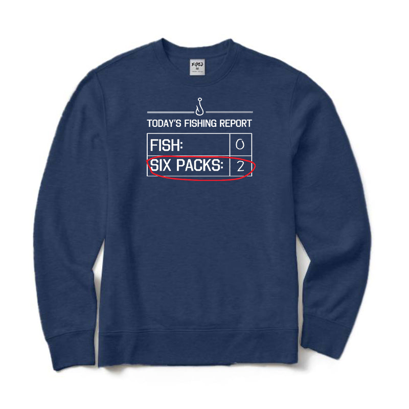 TODAY'S FISHING REPORT Crewneck Sweatshirt