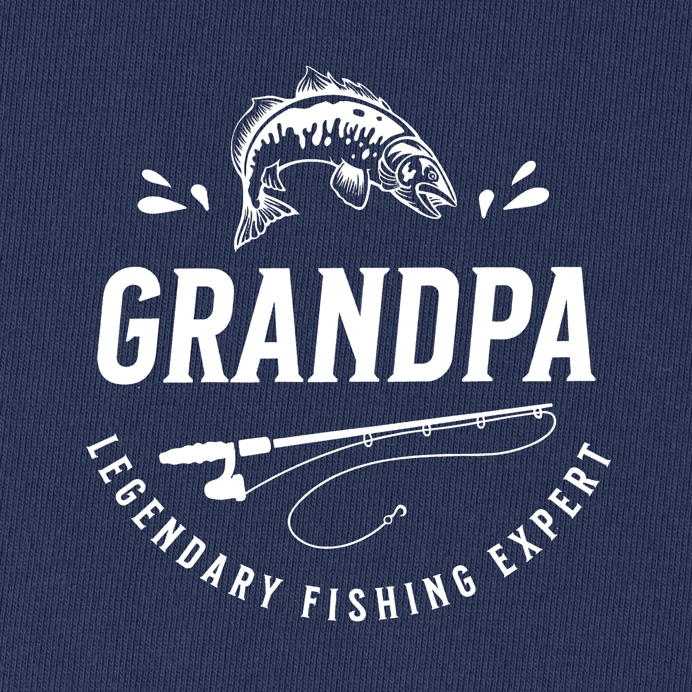 Grandpa Legendary Fishing Expert T-Shirt