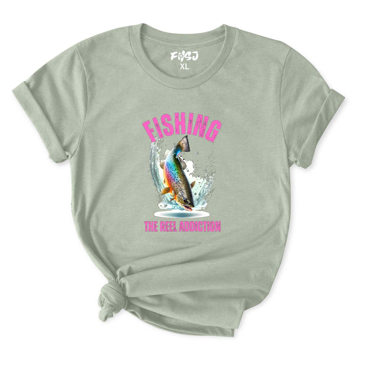 The Reel Addiction T-Shirt for Women