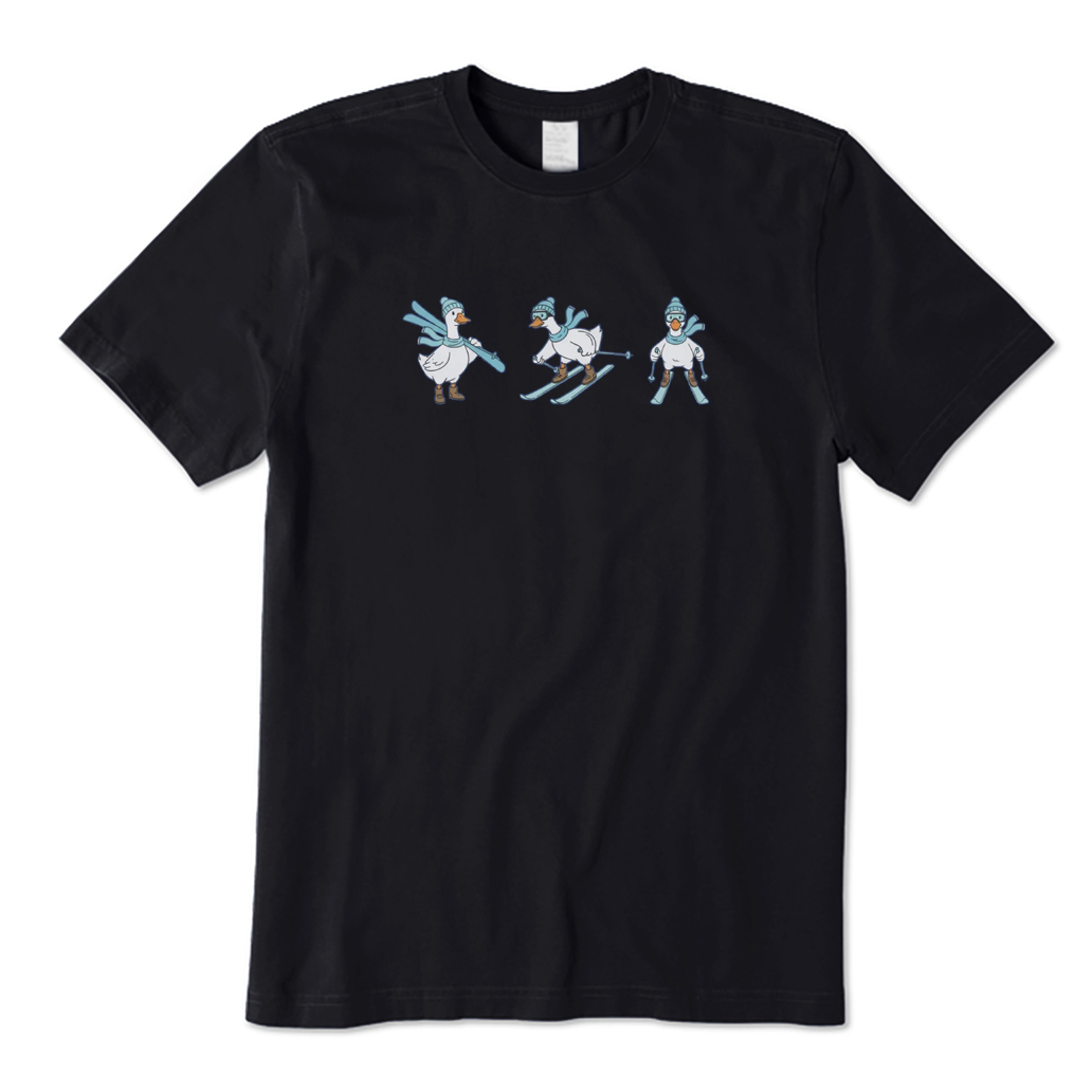 Ski Silly Goose Skiing T-shirt