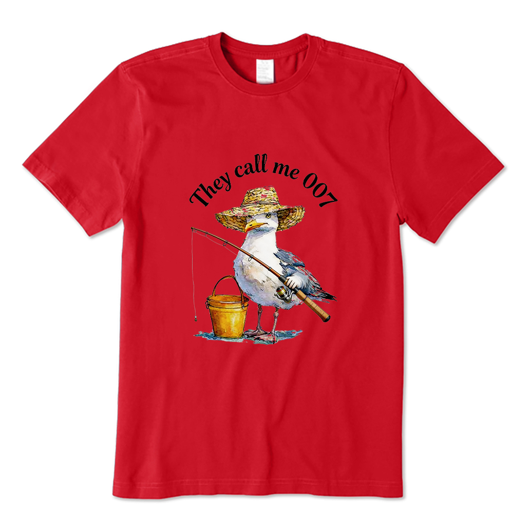 007 Seagull Fishing T-shirt