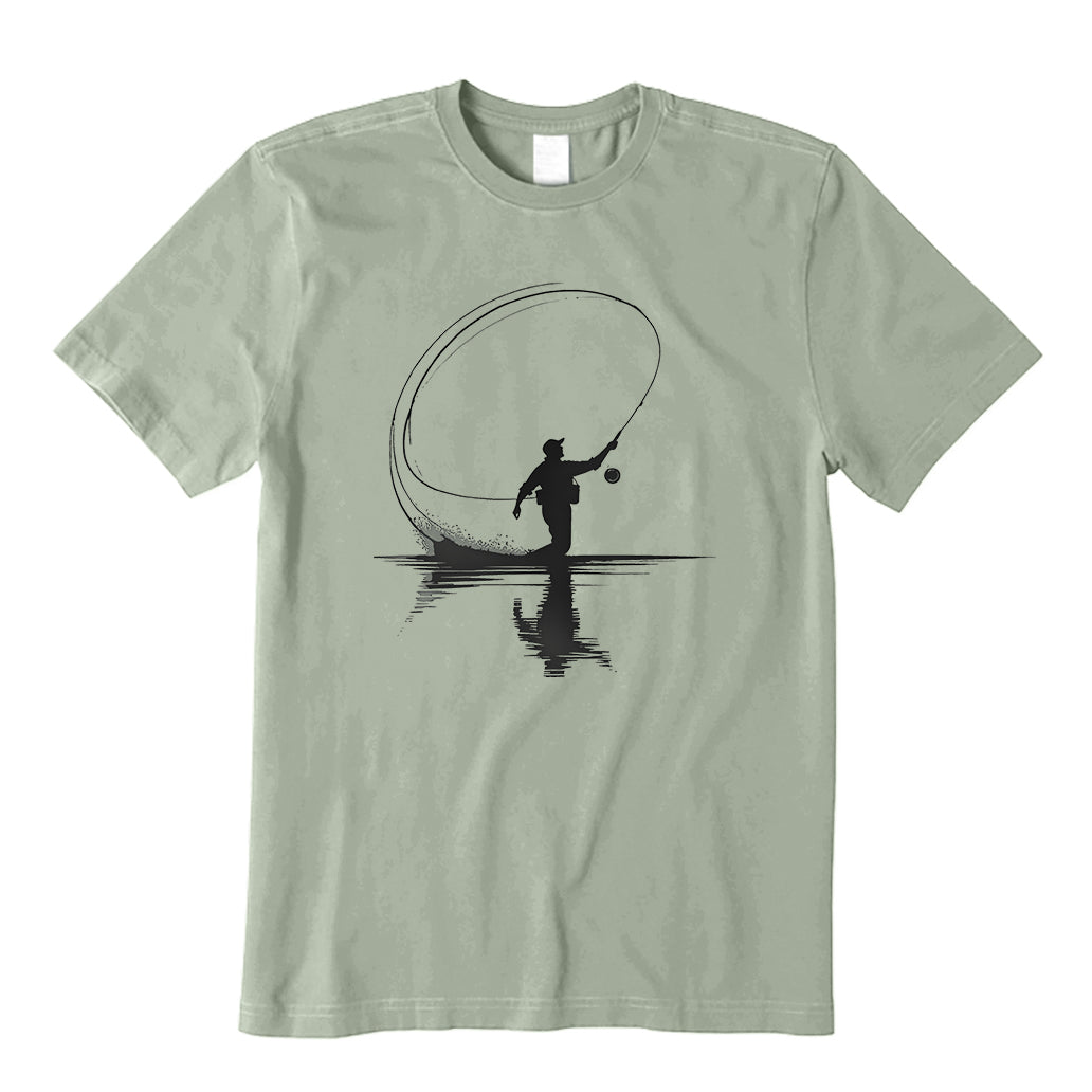Fly Fishing Silhouette T-Shirt
