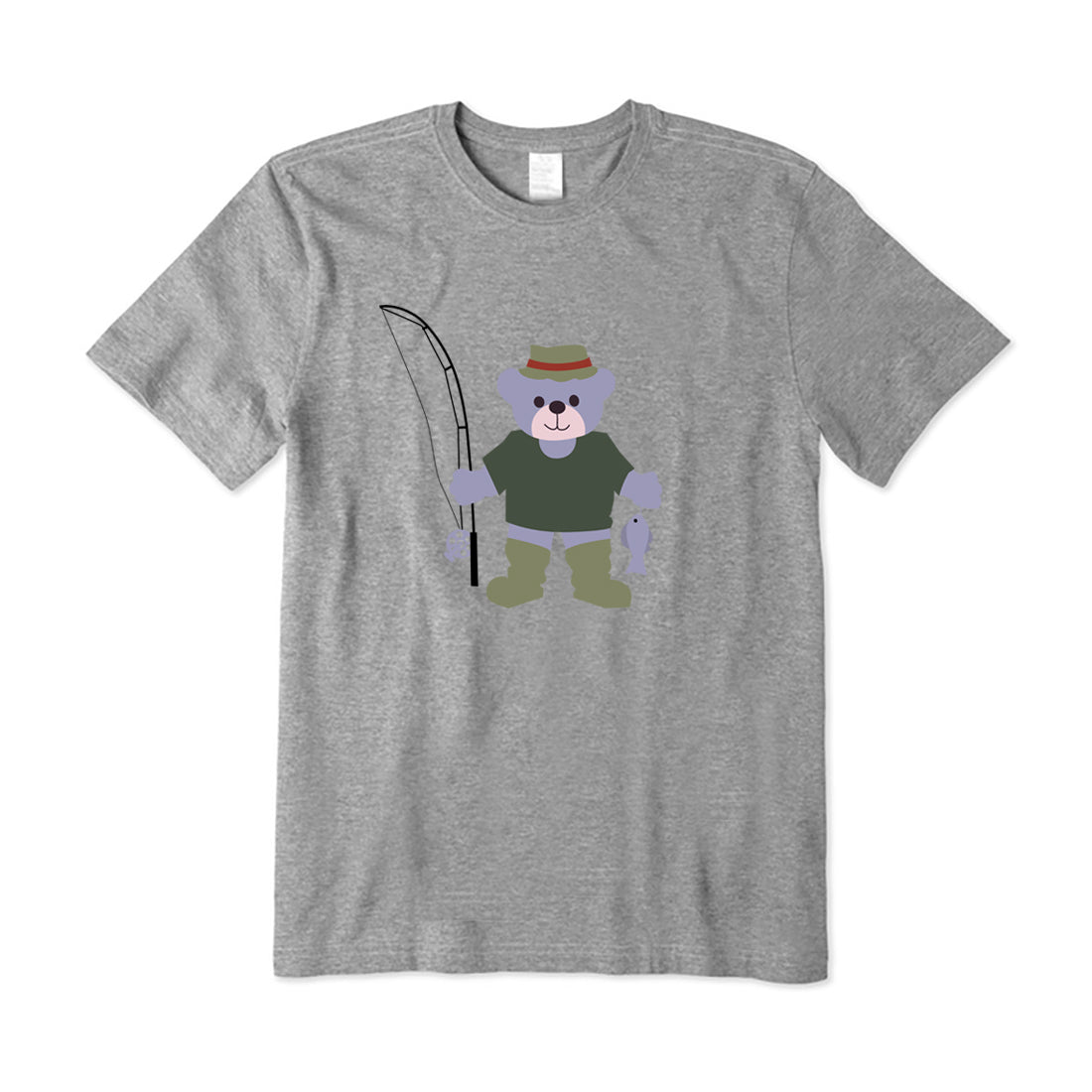 Bear Gone Fishing T-Shirt