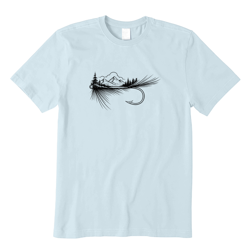 Fly Fishing Hook T-shirt