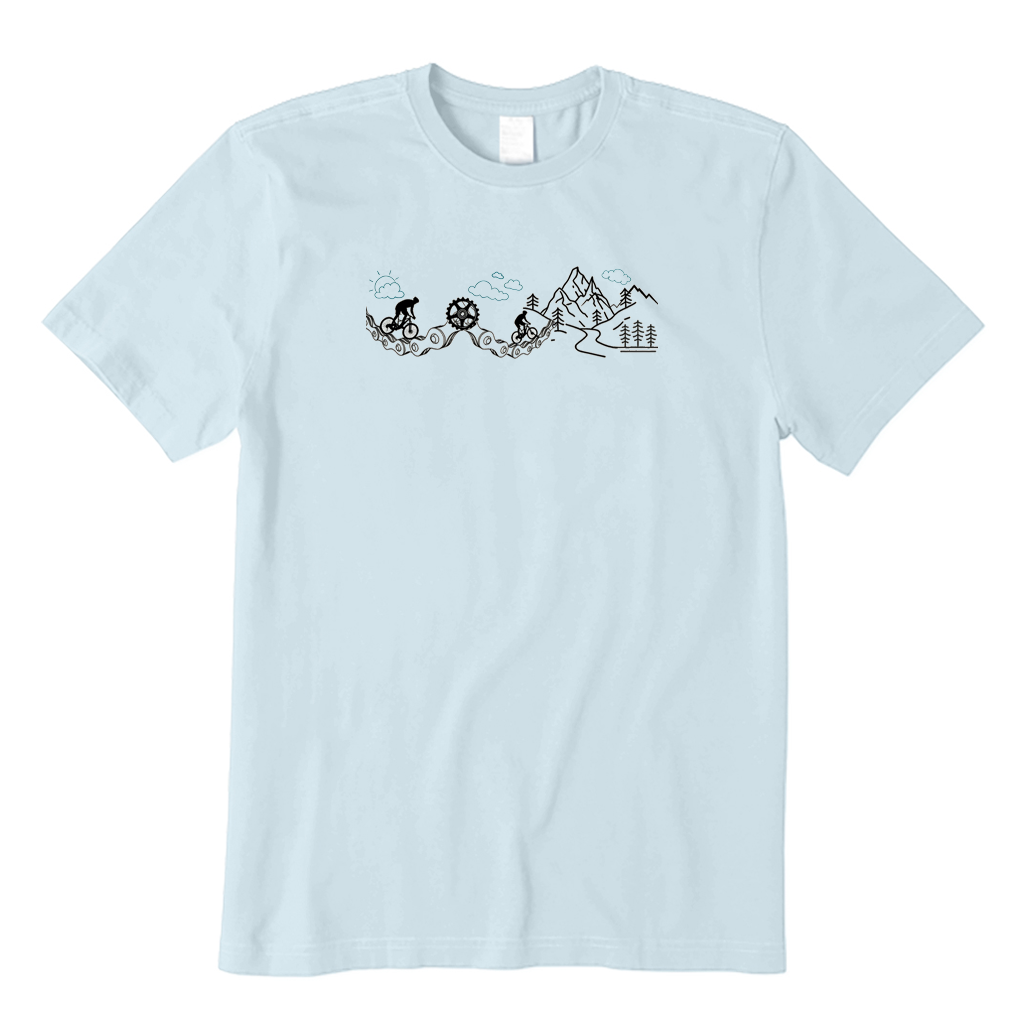 Mountain Bikers Cycling T-Shirt