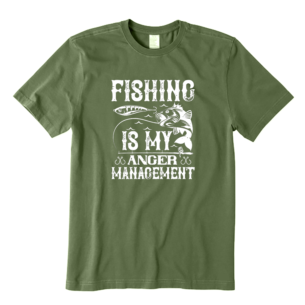 Fishing Is My Anger Management T-Shirt