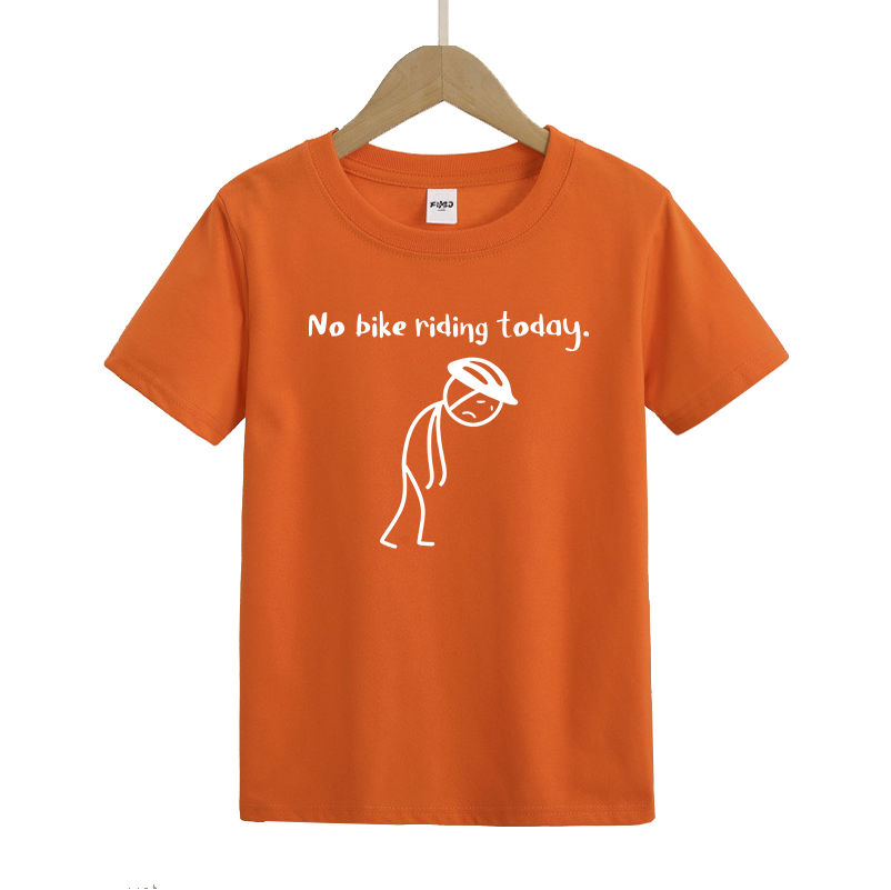 No Bike Riding Today Kids T-Shirt