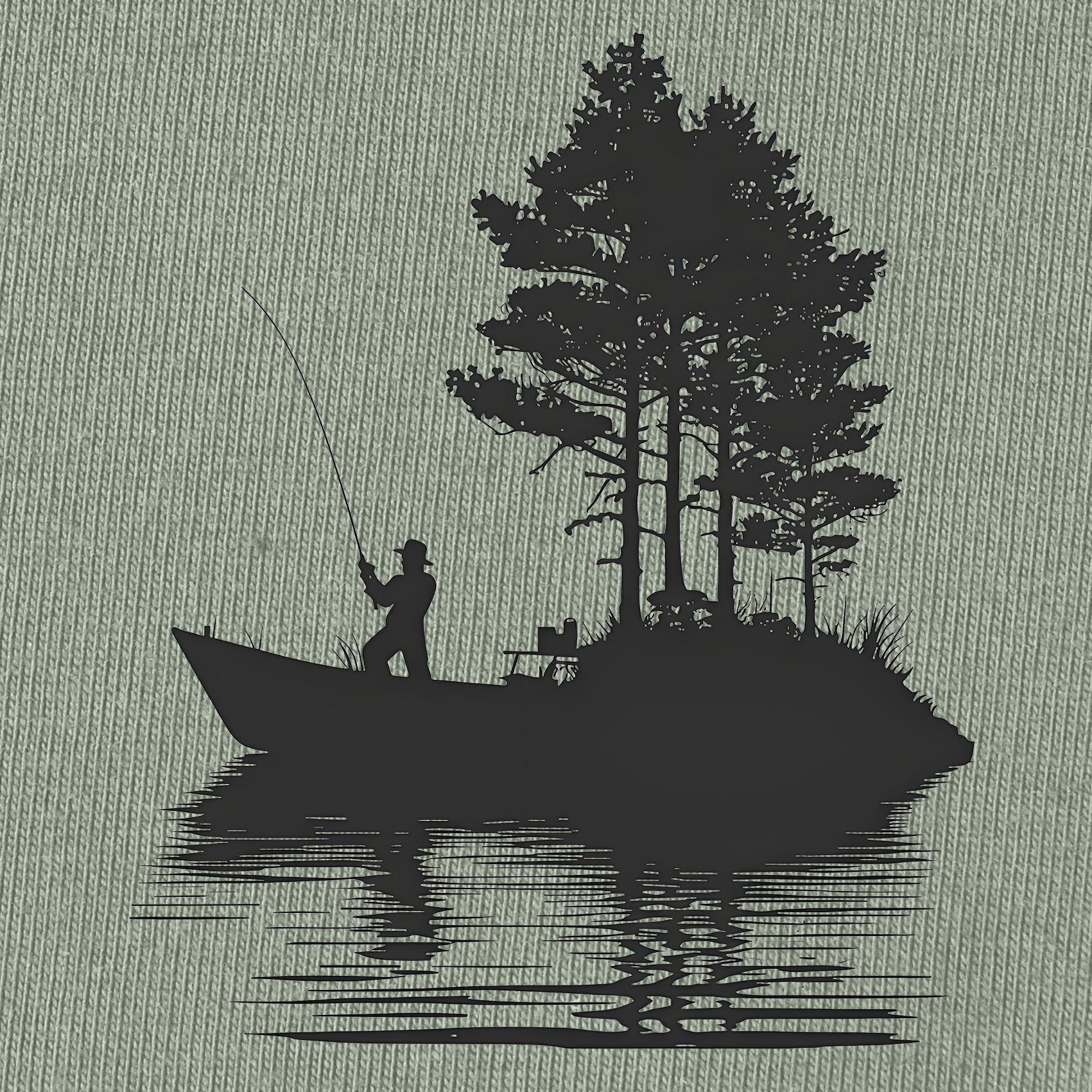 Fishing Scene T-Shirt