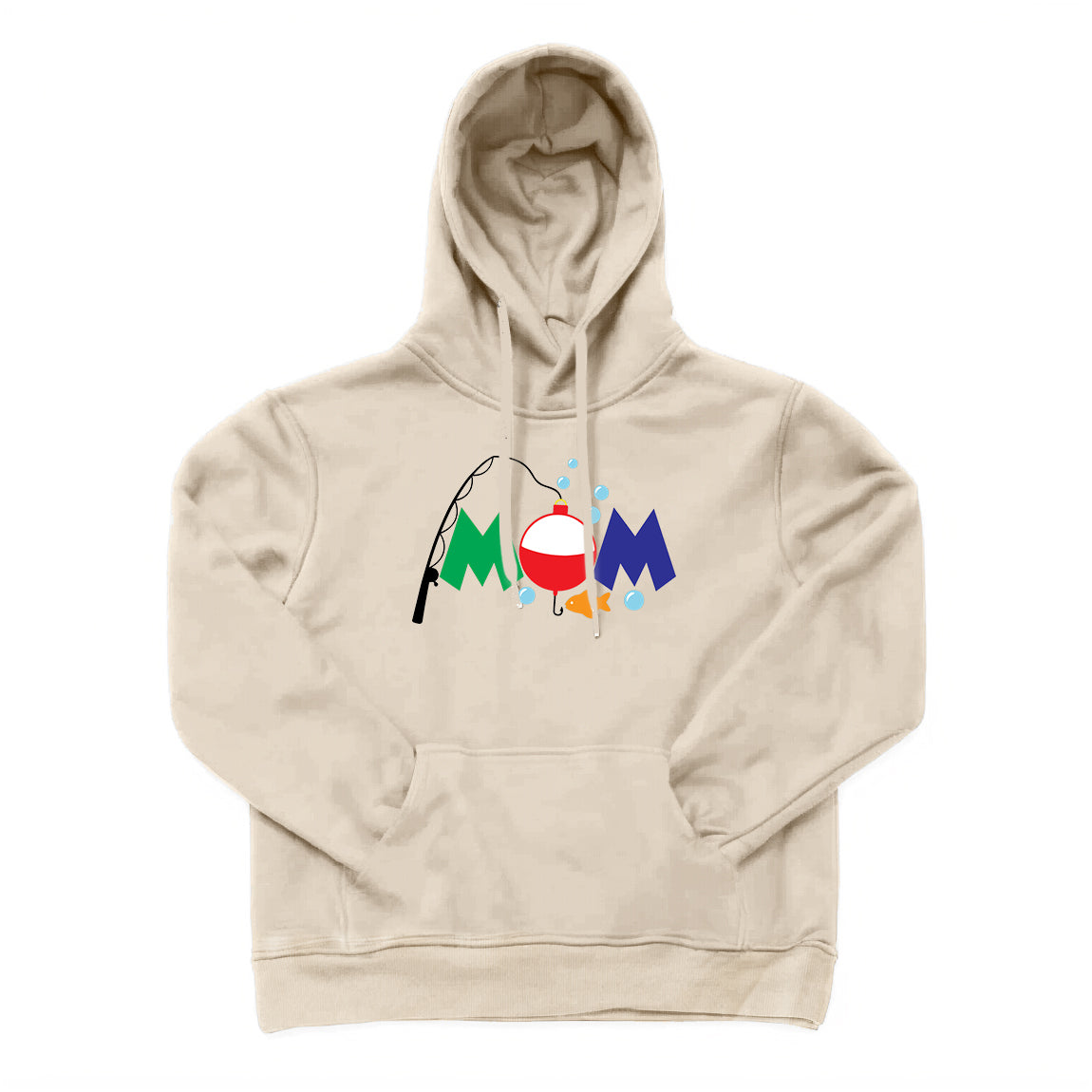 Cute Fishing Mom Hoodie for Women