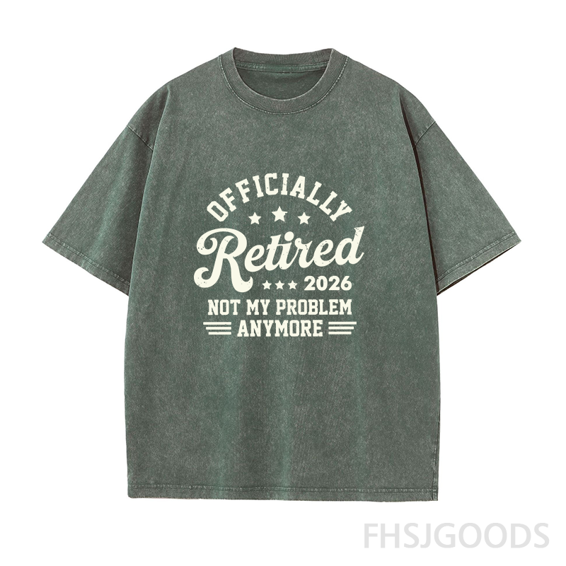 Funny Retirement Unisex Distressed T-Shirt