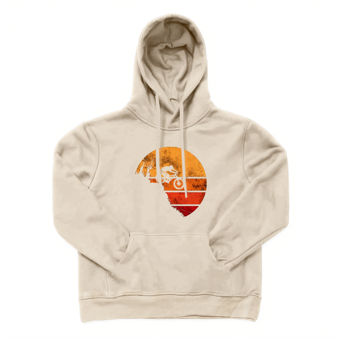 Retro Mountain Bike Hoodie