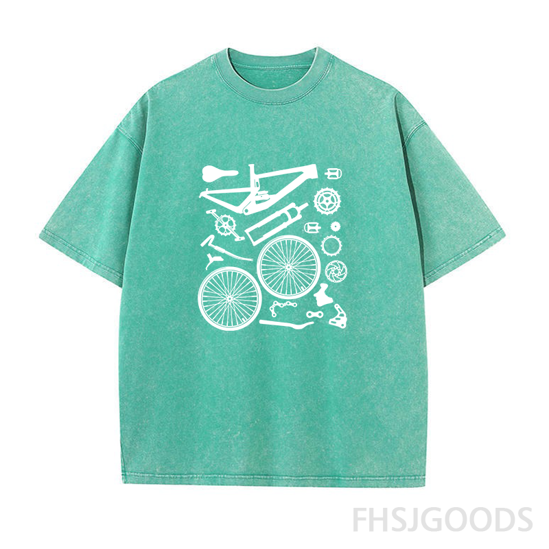 The Original Bike Parts Unisex Distressed T-Shirt
