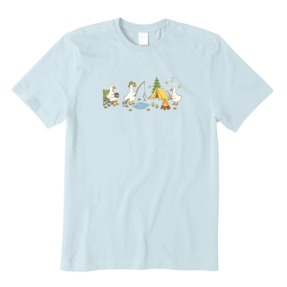 Goose Camping & Fishing T-shirt