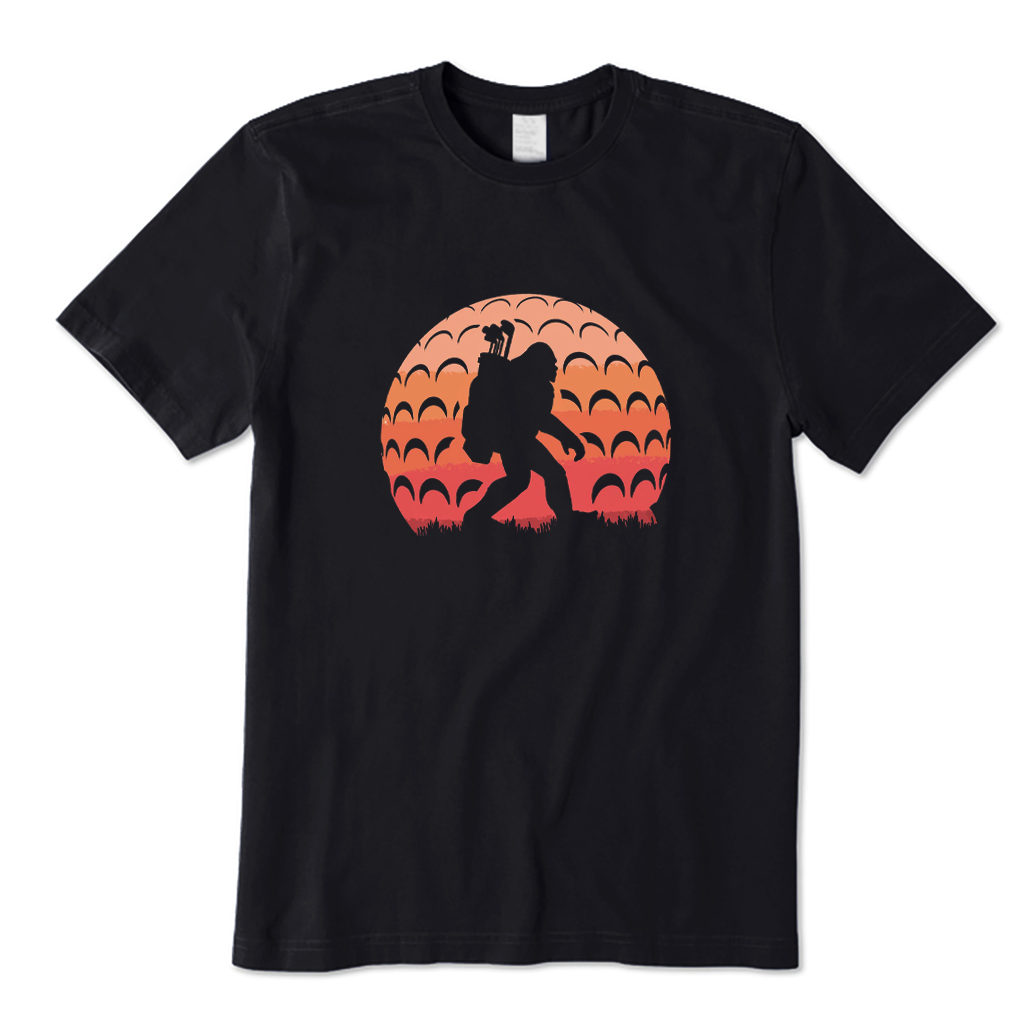 Retro Bigfoot Golf T-shirt
