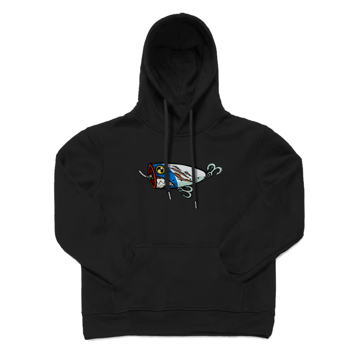 Bass Large Mouth Fishing Lure Hoodie