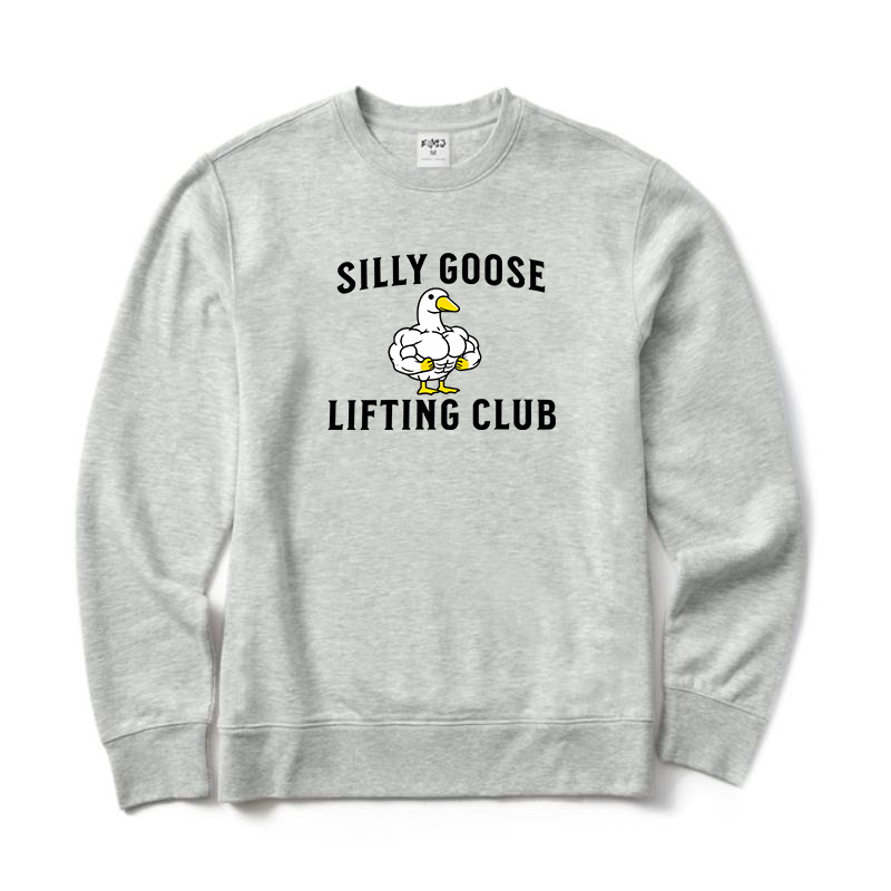 Silly Goose Lifting Club Crewneck Sweatshirt