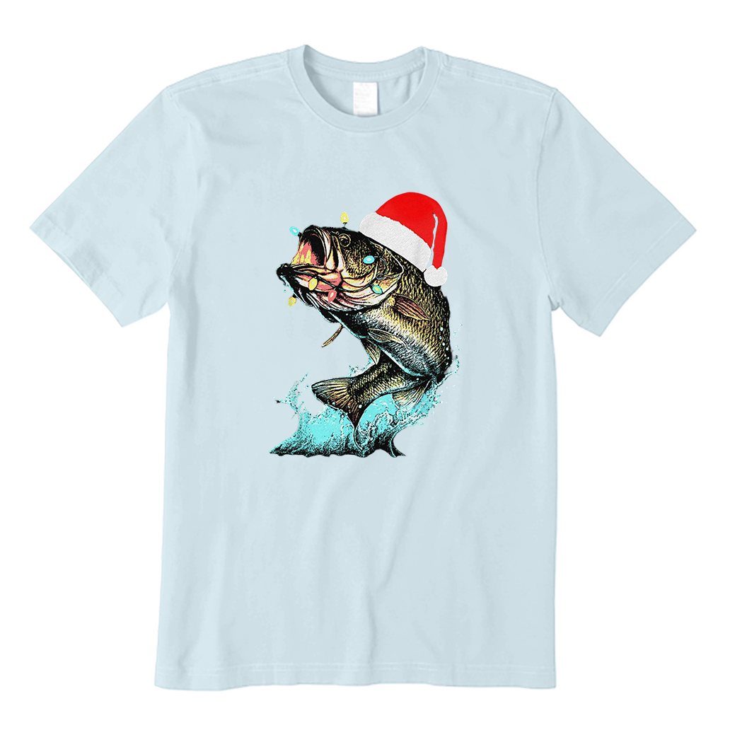 Fishing Christmas T-Shirt