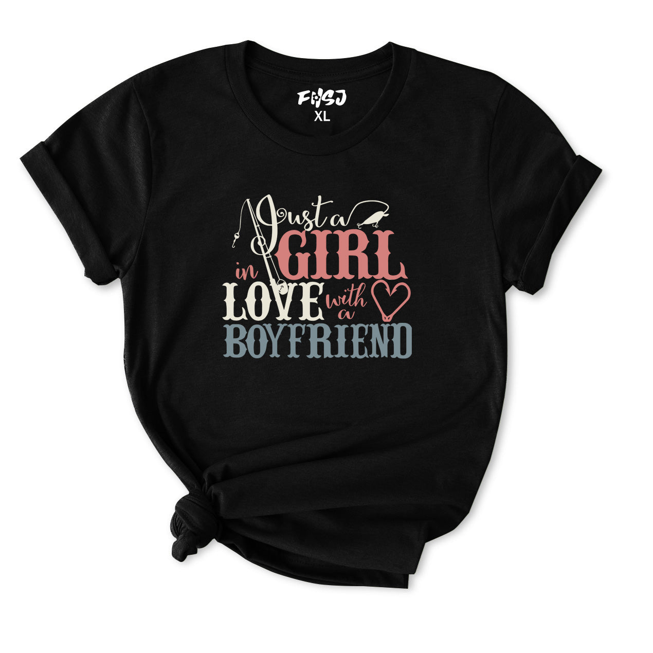 GIRL in LOVE with A Boyfriend T-Shirt for Women