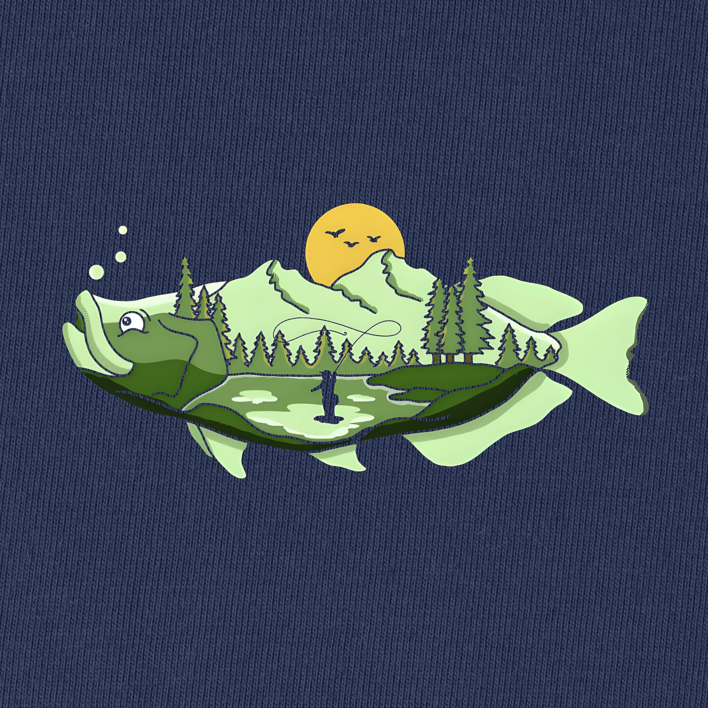 Fishing on the Lake T-Shirt