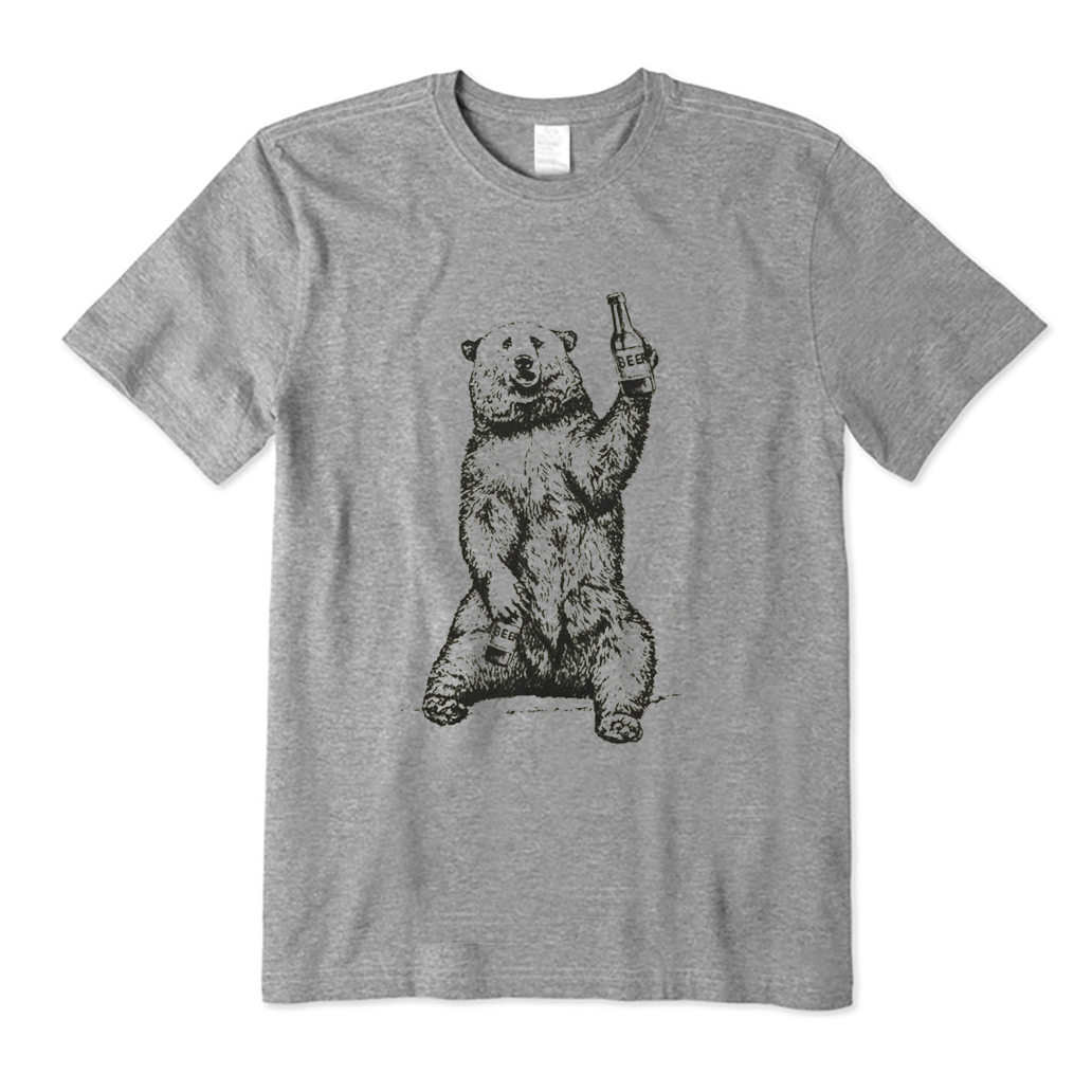 Bear Drinking T-Shirt